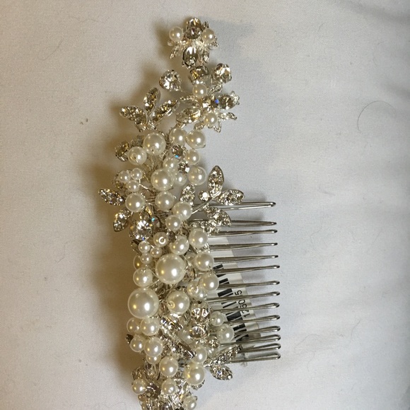 Bridal hair piece / comb / pin / wedding - Picture 3 of 6